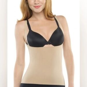 NWT Spanx Open Bust Cami XL Nude